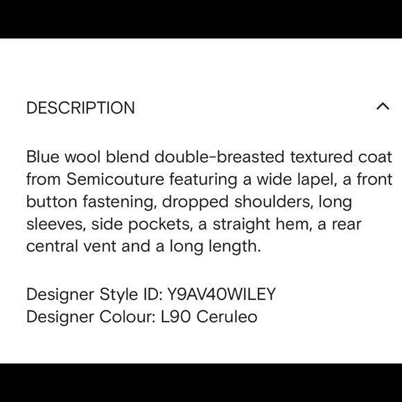 Semicouture Teddy coat - Picture 8 of 8